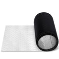 Diamond Plate Aluminum Sheet 12in x 120in Black - Heavy Duty Tread