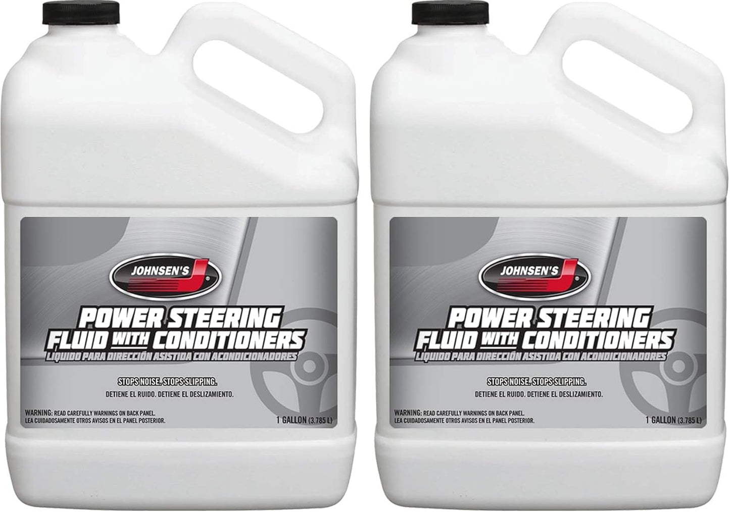Johnsen's 4611 Power Steering Fluid - High Quality 1 Gallon Pack