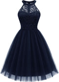 Dressystar Women's Short Halter Cocktail Party Dress for Elegance