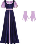 Colorful House Medieval Tea Party Dress - Velvet Victorian Gown