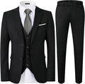 WEEN CHARM Men's Slim Fit 3-Piece Suit Set - Modern Tuxedo Look