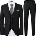 WEEN CHARM Men's Slim Fit 3 Piece Suit Set - Tailored Look