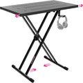 Liquid Stands Expandable DJ Table Stand - Portable X Style Keyboard