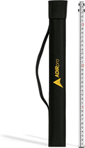 AdirPro 9-Foot Aluminum Grade Rod for Accurate Measurements