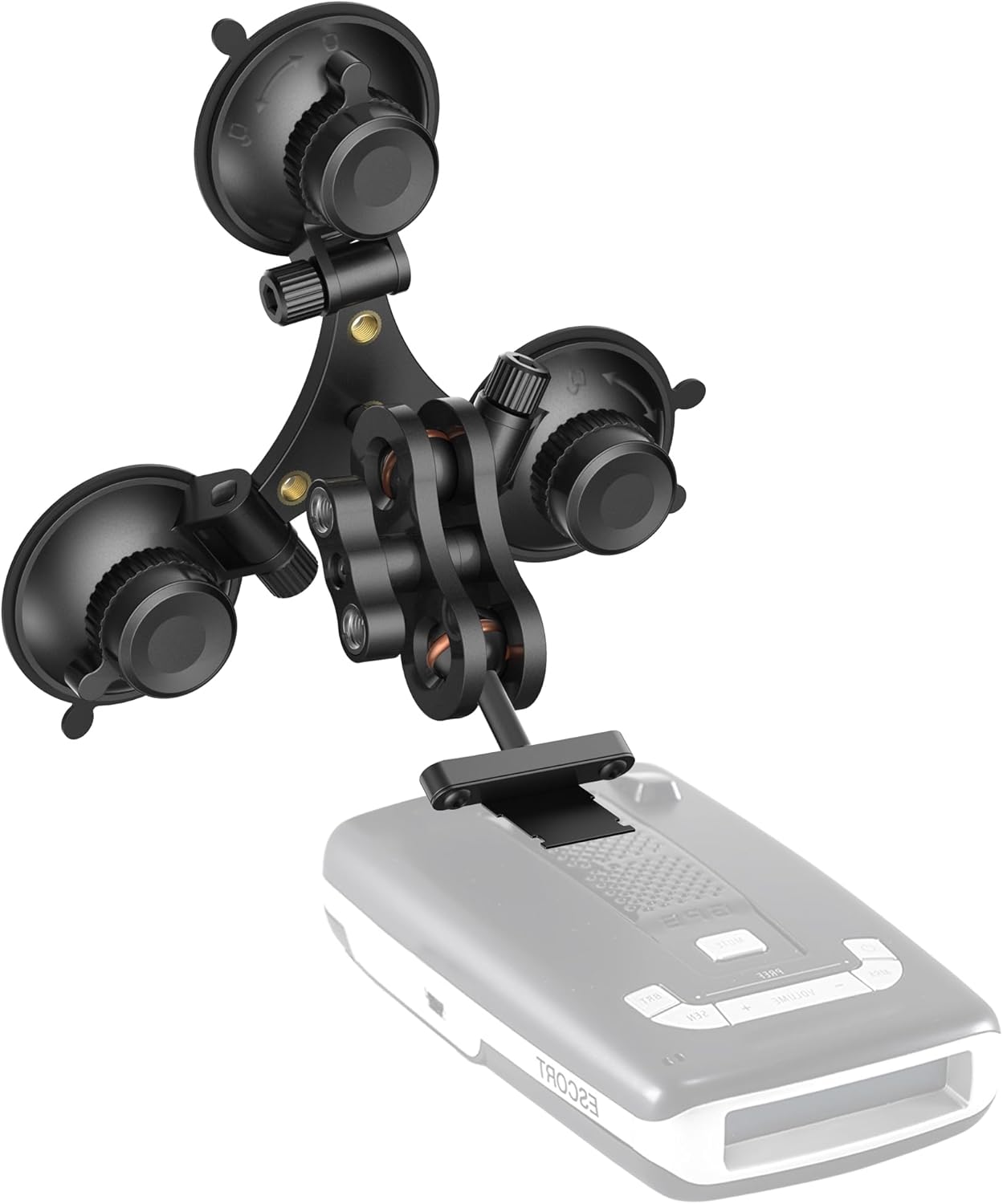 Radar Detector Mount with Triangular Suction Cup for MAX Models