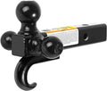 MaxxHaul Triple Ball Mount with Hook 1-7/8, 2, 2-5/16 - Heavy Duty