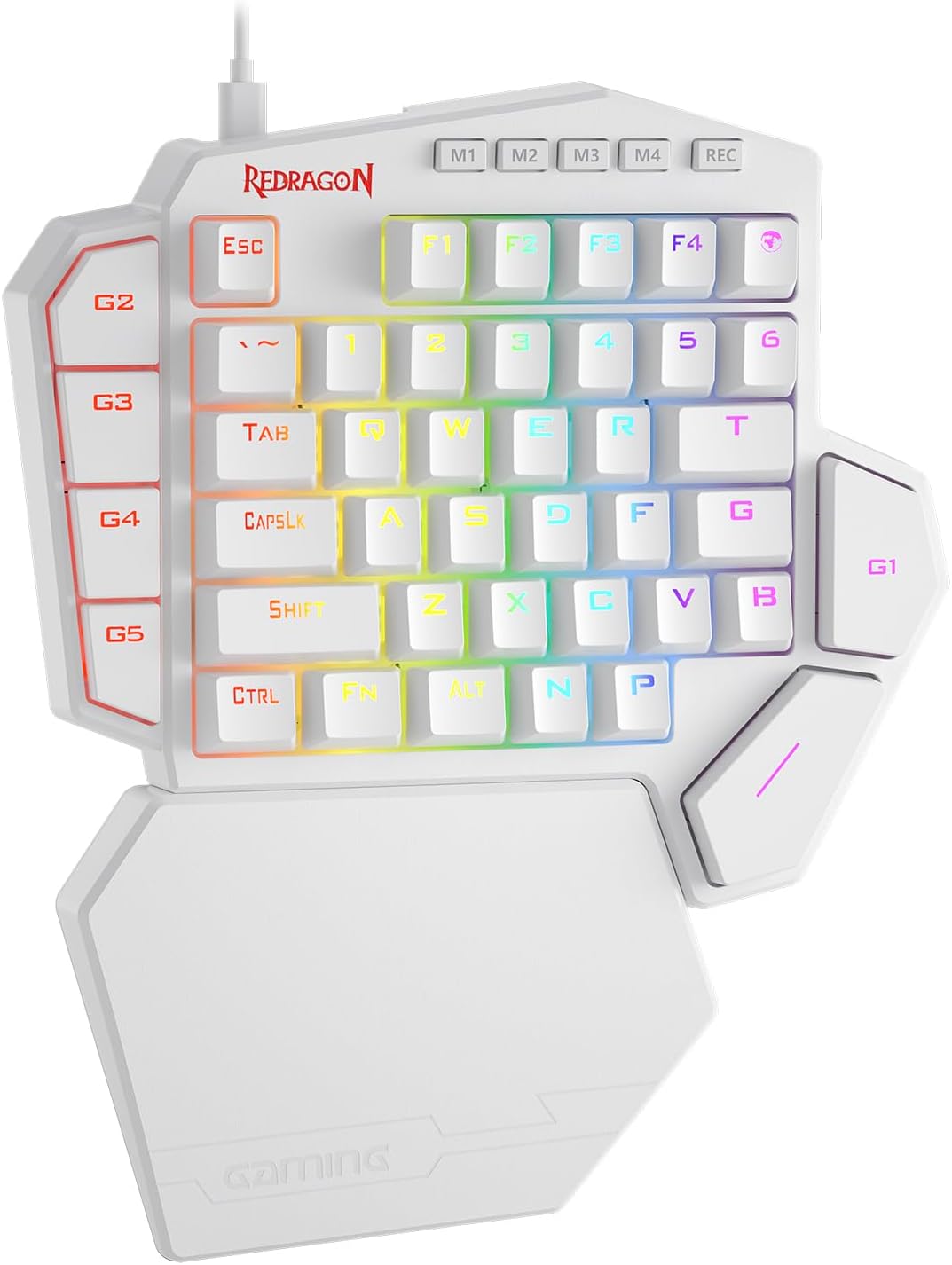Redragon K585 DITI One-Handed RGB Mechanical Gaming Keyboard Review