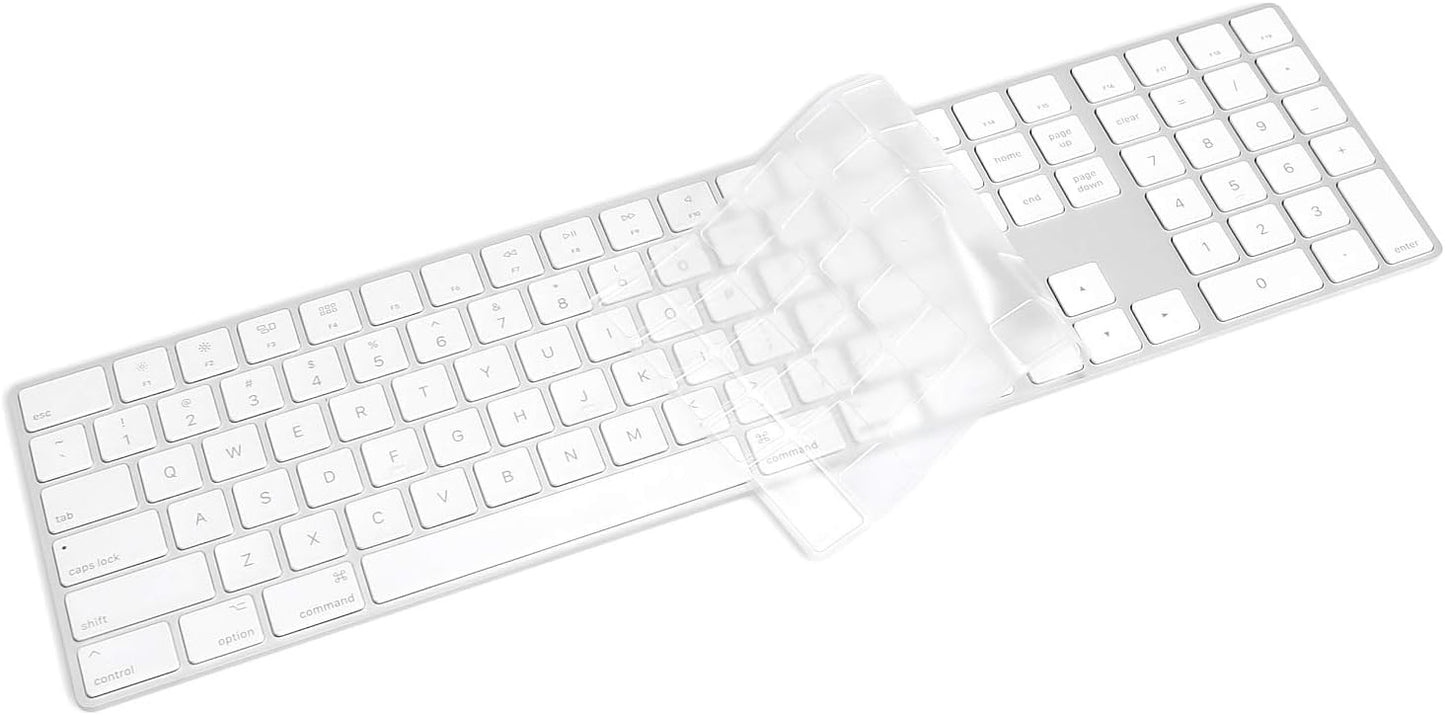 Ultra Thin Transparent Keyboard Skin for Apple Magic Keyboard