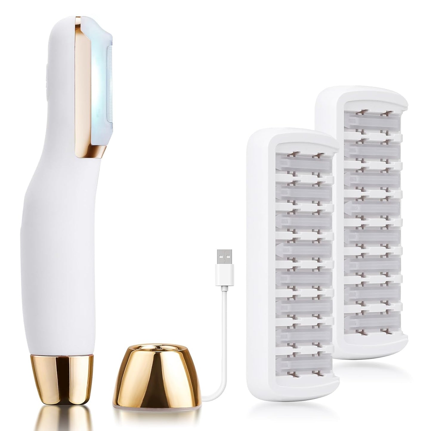 Sonic Dermaplane Razor for Women - Flawless Facial Hair Removal
