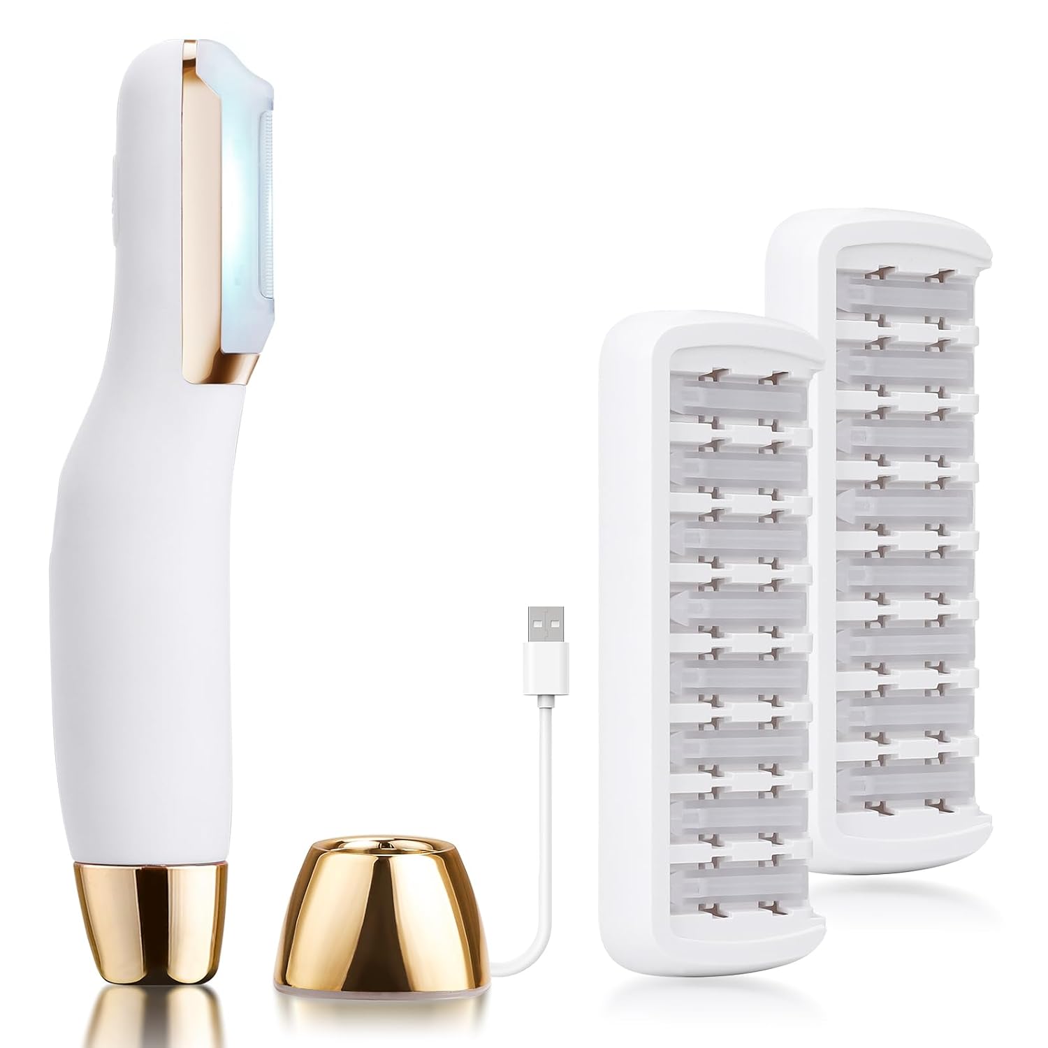 Sonic Dermaplane Razor for Women - Flawless Facial Hair Removal