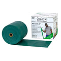 CanDo Low Powder Exercise Band 50 yard roll, Green Medium
