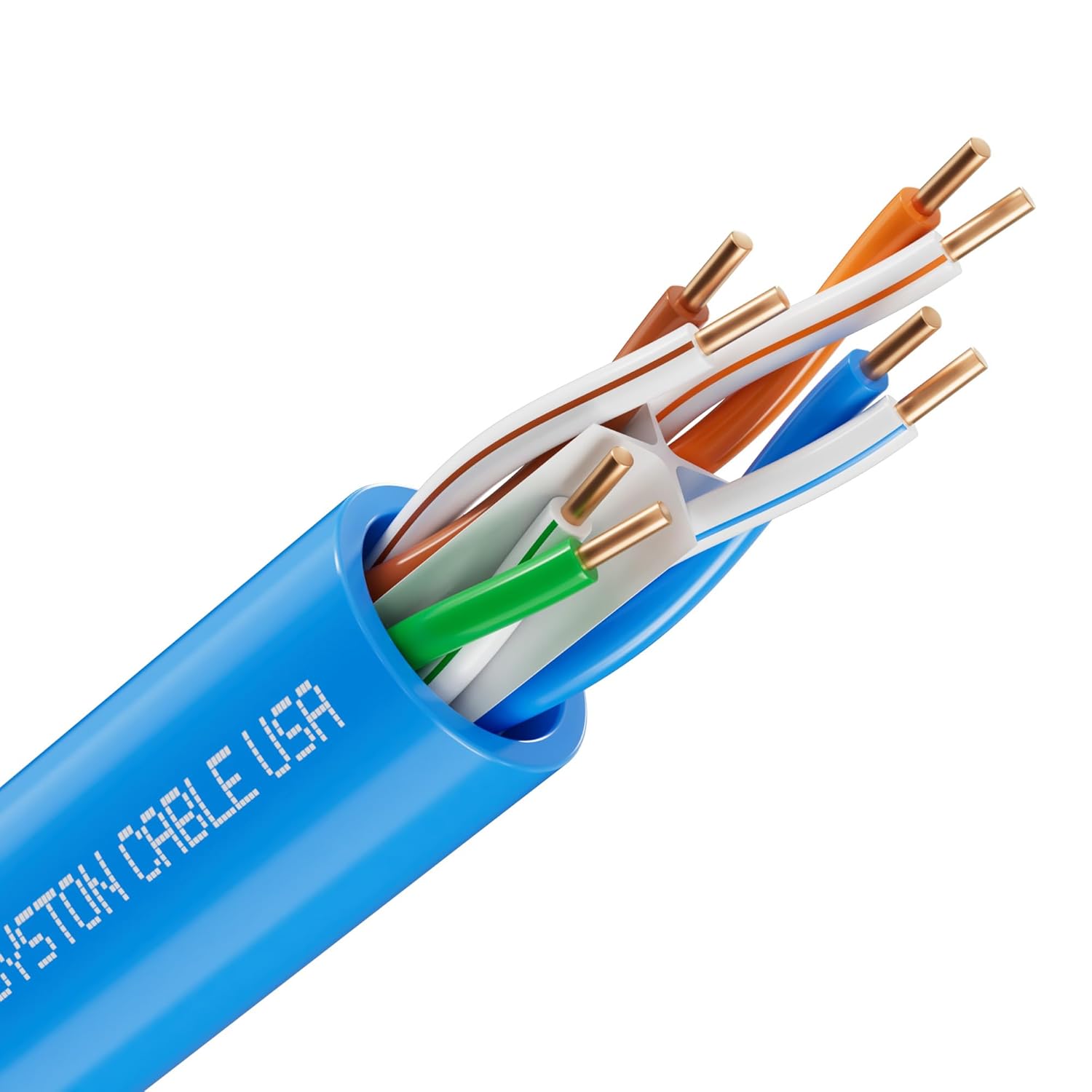 Cat 6E Ethernet Network Cable - 120 FT, 600MHz for Fast Networking