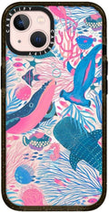 Impact iPhone 13 Case Under The Sea - Clear Black - 6.6ft Protection