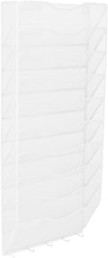 EasyPAG 10 Pocket Mesh Hanging Wall File Organizer - Space Saving File