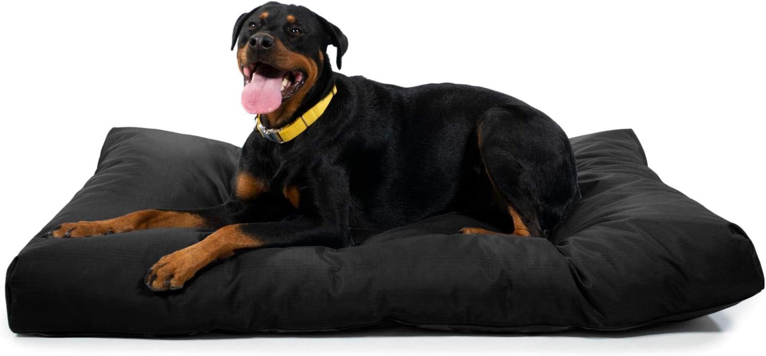 K9 Ballistics Tough Rectangle Pillow XL Dog Bed for Big Dogs