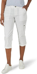 Lee Ultra Lux Comfort Flex-to-go Cargo Capri Pant - Relaxed Fit Capris