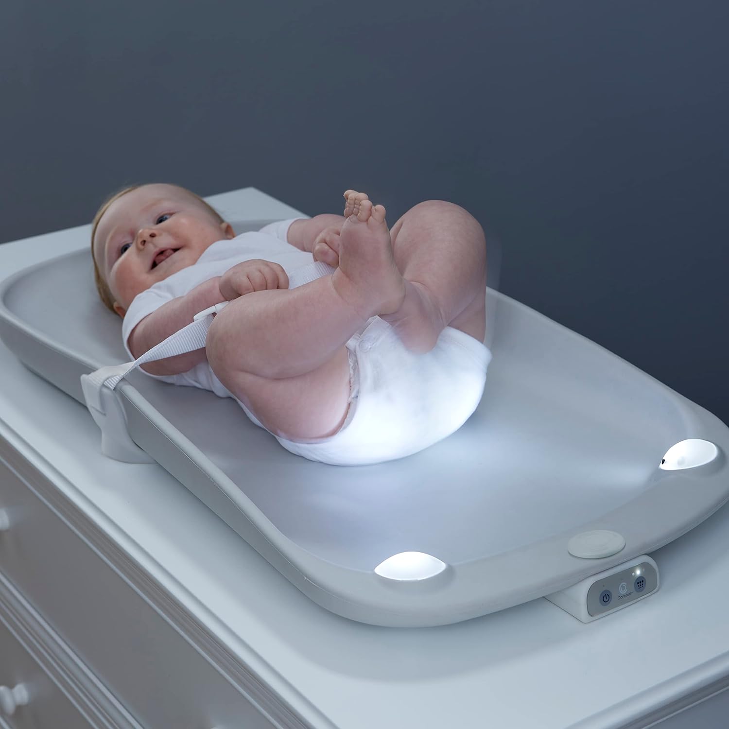 Contours Glow Motion Sensing Light Up Baby Diaper Changing Pad
