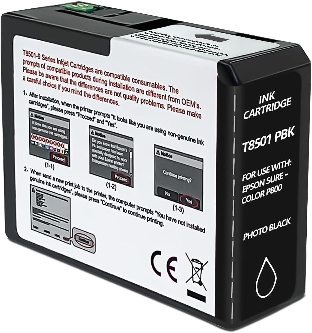 Epson Surecolor P800 Photo Black Ink Remanufactured - YOUEXPERT