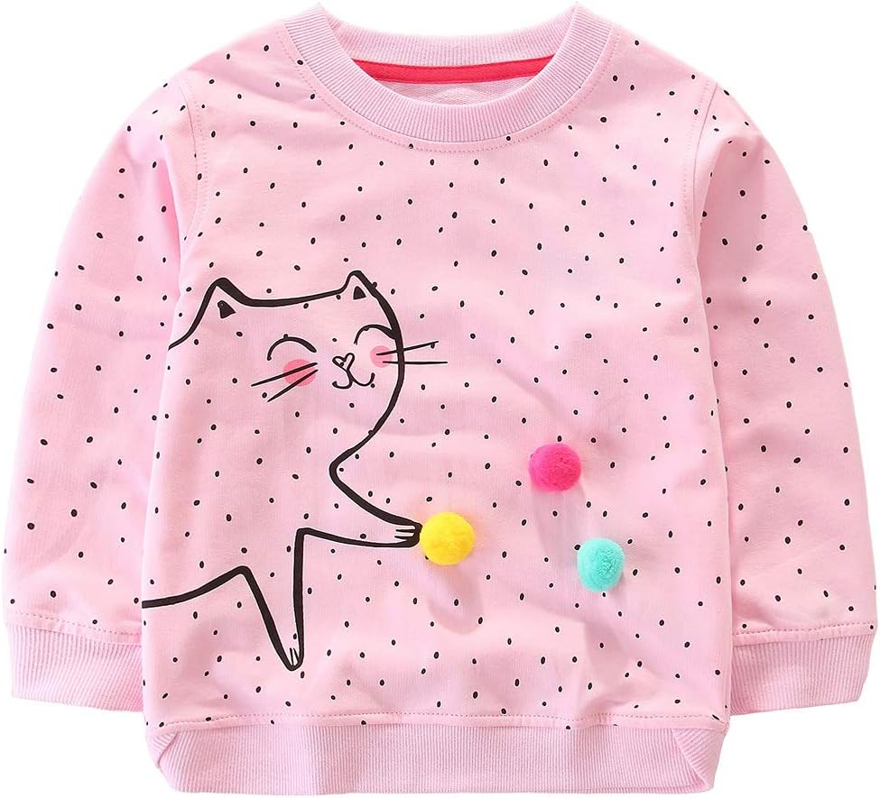 Bumeex Toddler Girl Christmas Sweatshirt - Cozy Cotton Outfit