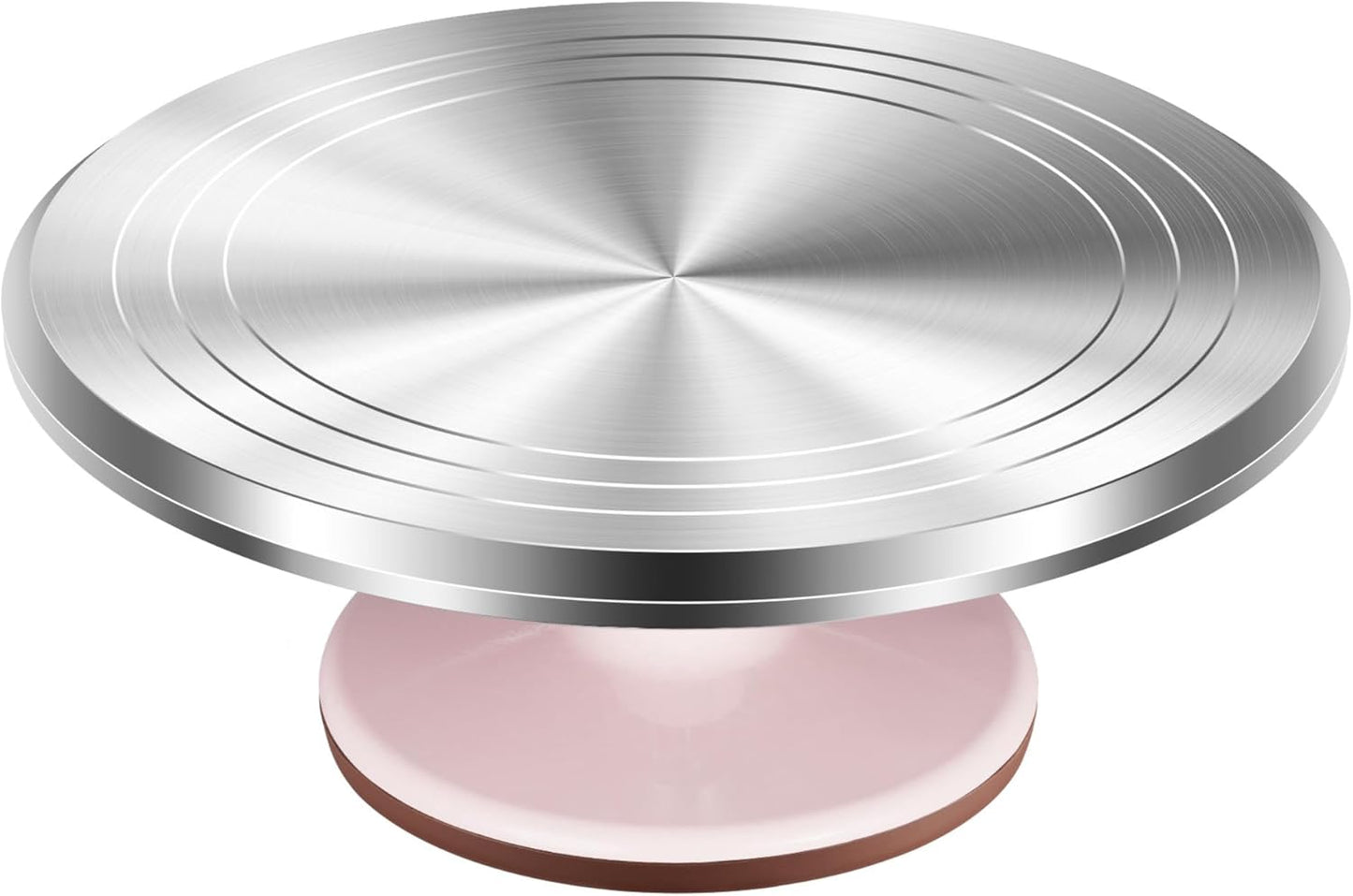 Kootek Aluminium Alloy Revolving Cake Stand for Decorating