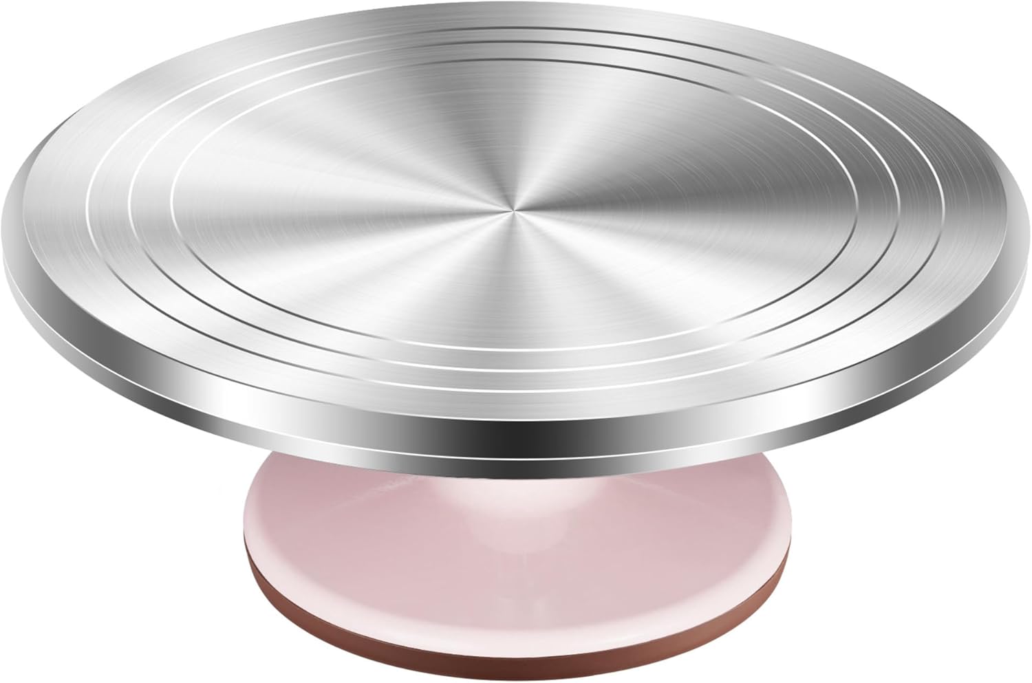 Kootek Aluminium Alloy Revolving Cake Stand for Decorating