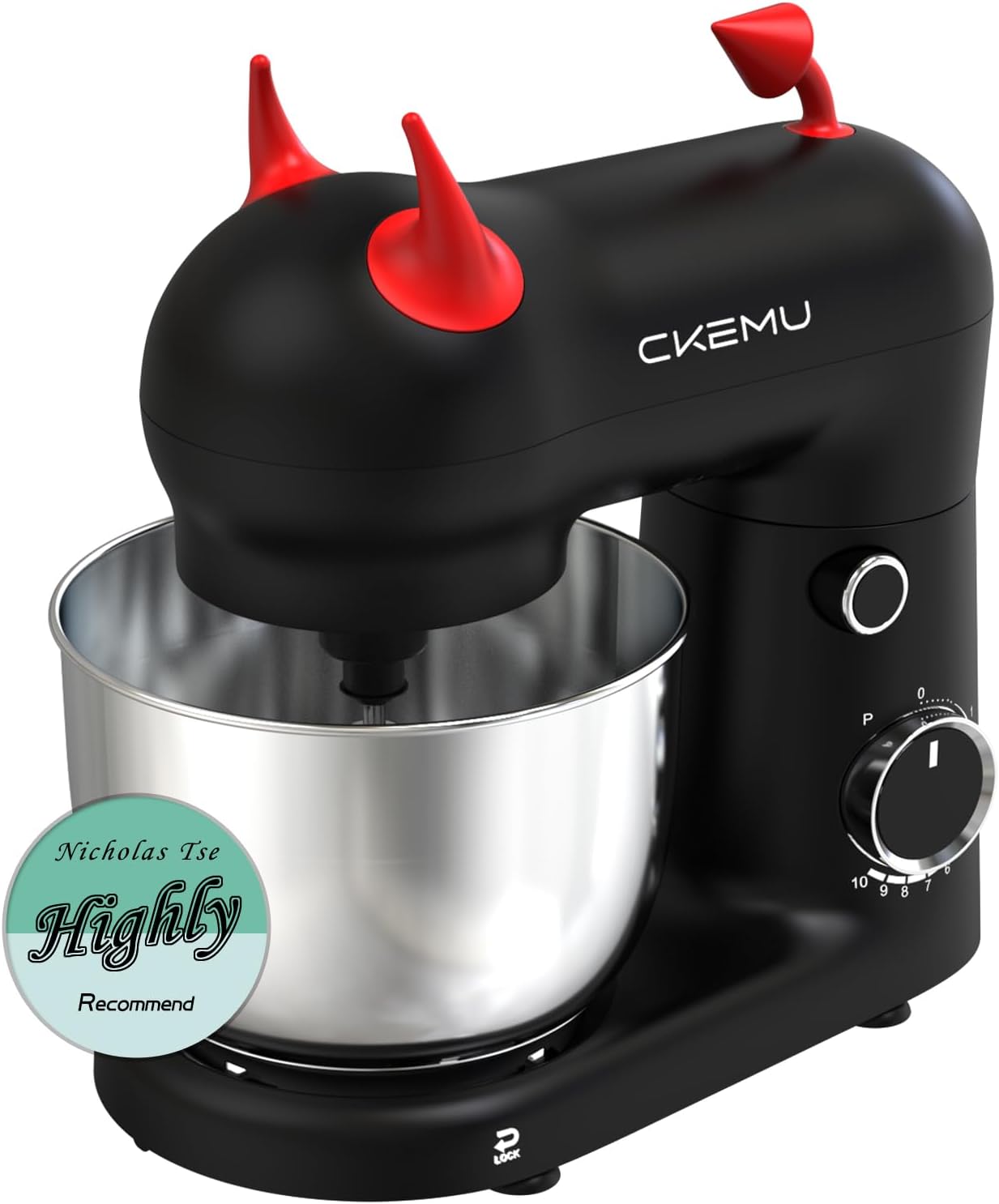 Stand Mixer with Stainless Steel Bowl for Versatile Cooking