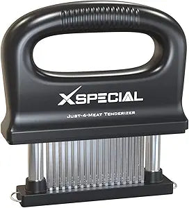 Deluxe Meat Tenderizer Tool with 48 Blades for Perfect Steaks