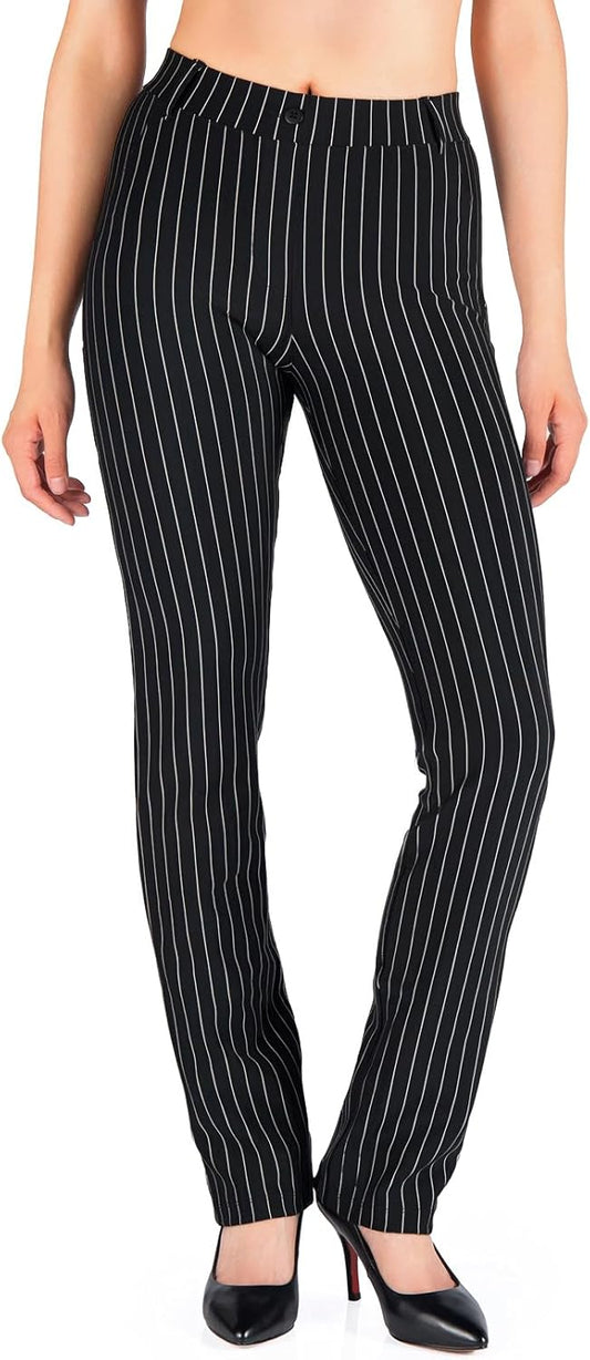 Yogipace Women's Straight Leg Yoga Dress Pants for All Sizes