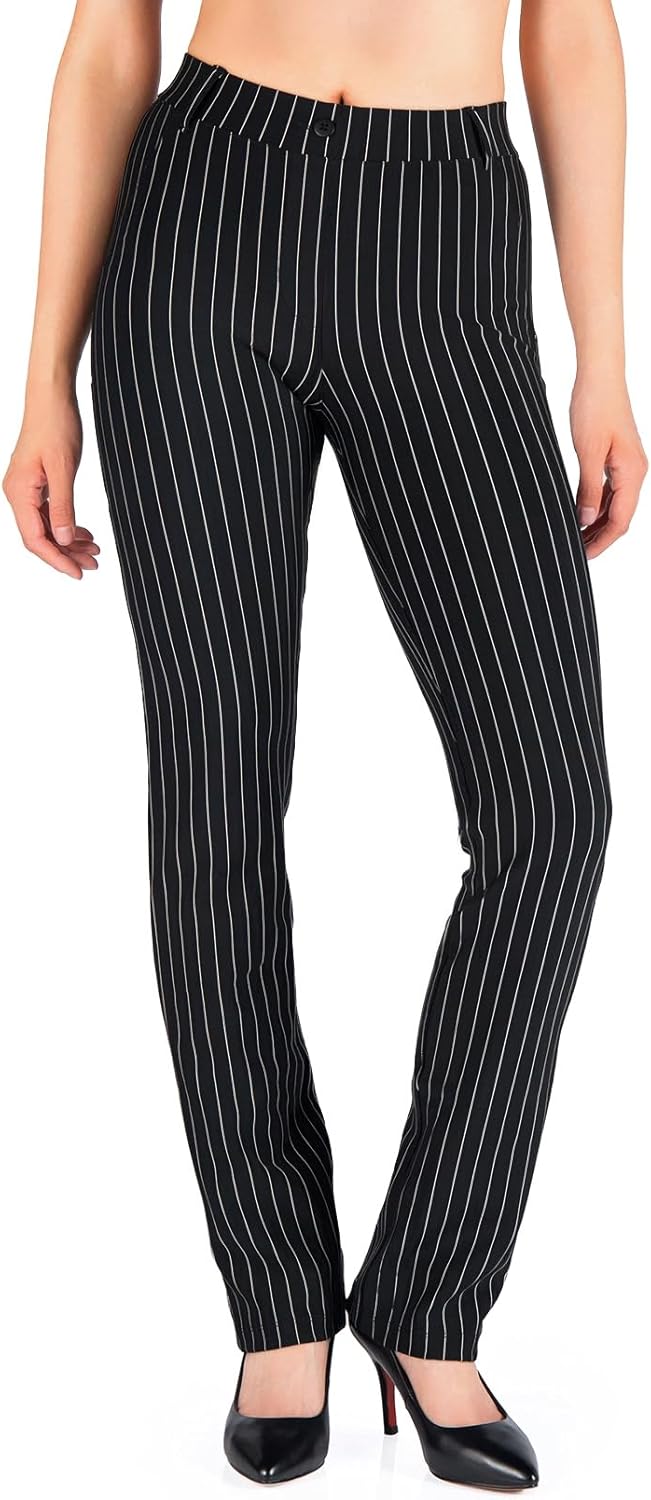 Yogipace Women's Straight Leg Yoga Dress Pants for All Sizes