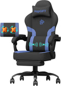 HapGIFT Gaming Chair with Massage Lumbar Support - Ergonomic Comfort