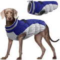Blue XXL Dog Coat for Large Dogs - Waterproof Winter Jacket