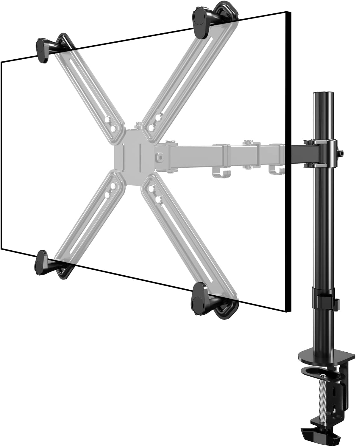 Single Monitor Desk Mount for Versatile Screen Setup and Comfort