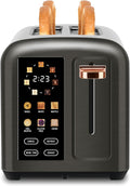 SEEDEEM Toaster 2 Slice with Touch Screen - Fast, Precise Toasting
