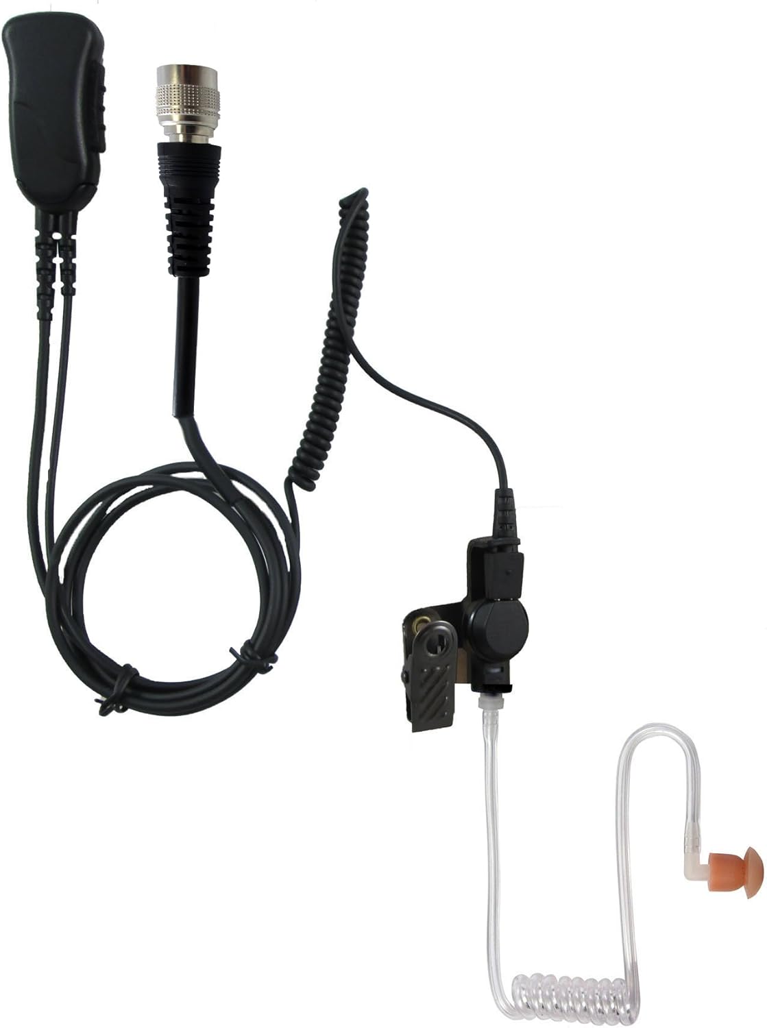 Pryme SPM-1305 QD Quick Release Police Headset with PTT Button