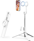 Magnetic Phone Tripod for iPhone 54in Selfie Stick Tripod - Portable