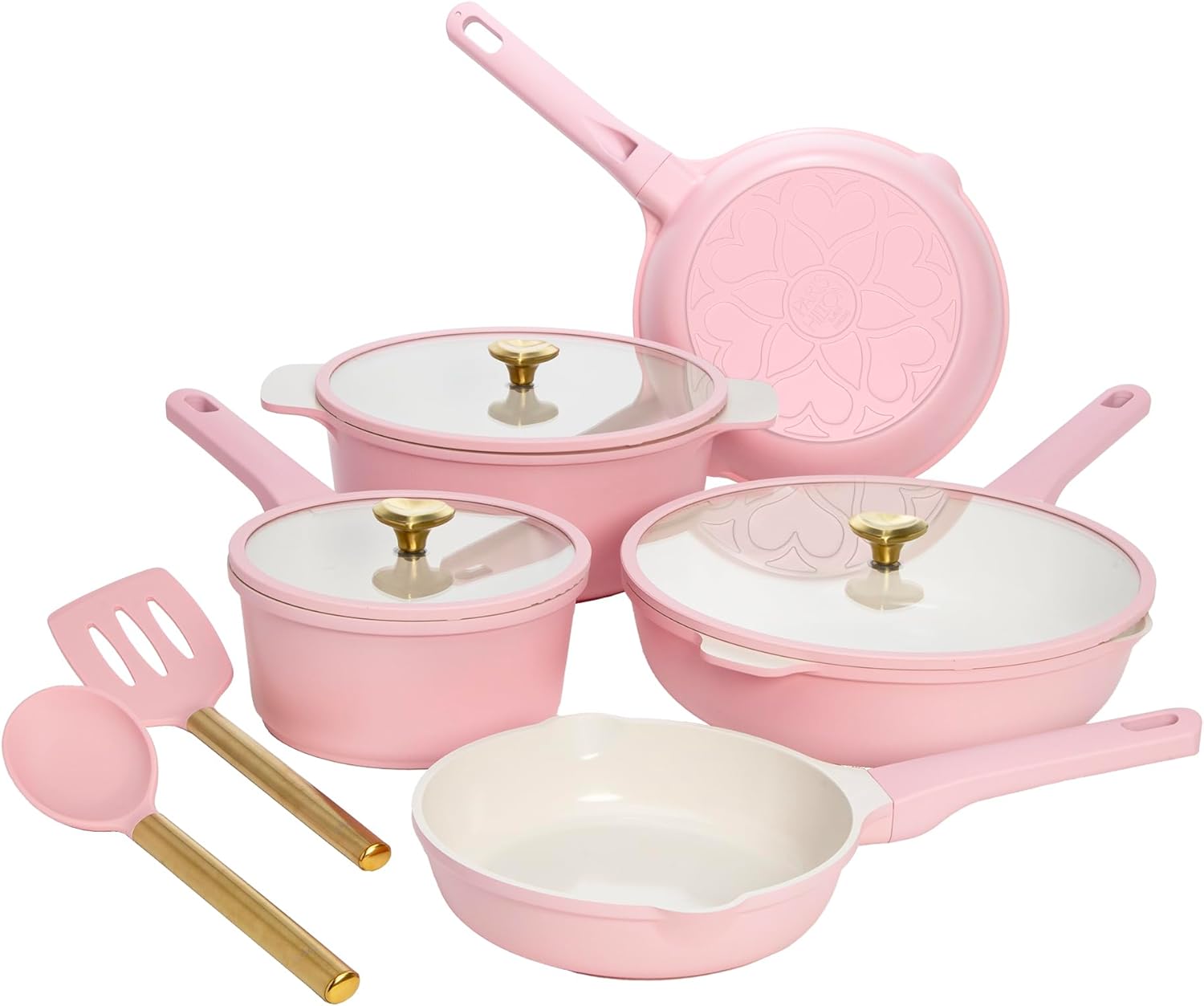 Paris Hilton Nonstick Cookware Set for Effortless Cooking