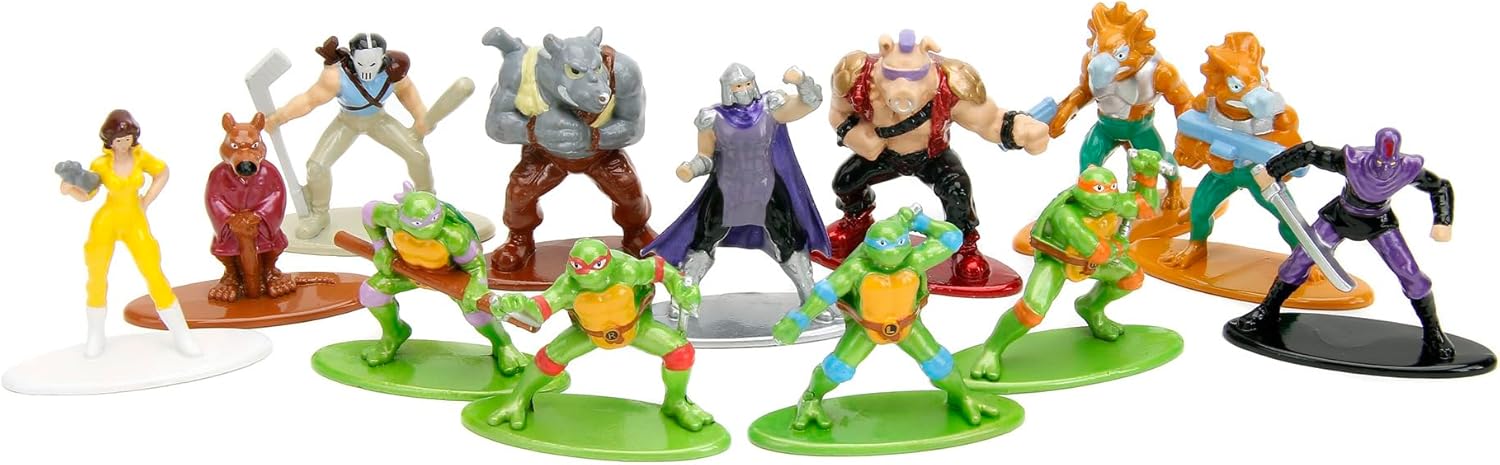 Collectible Ninja Turtle Nanofigs, 13 Styles!