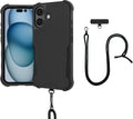 Smartish iPhone 16 MagSafe Case with Crossbody Lanyard Strap - Slim