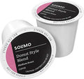 Solimo Medium Roast Donut Style Coffee Pods, 100 Count - Smooth