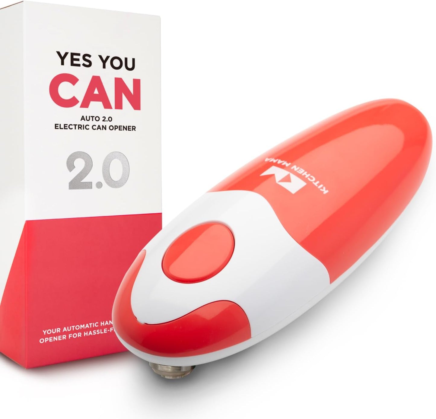 Kitchen Mama Auto 2.0 Electric Can Opener: Effortless Can Opening