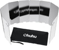 Portable Aluminum Camp Stove Windshield by Ohuhu