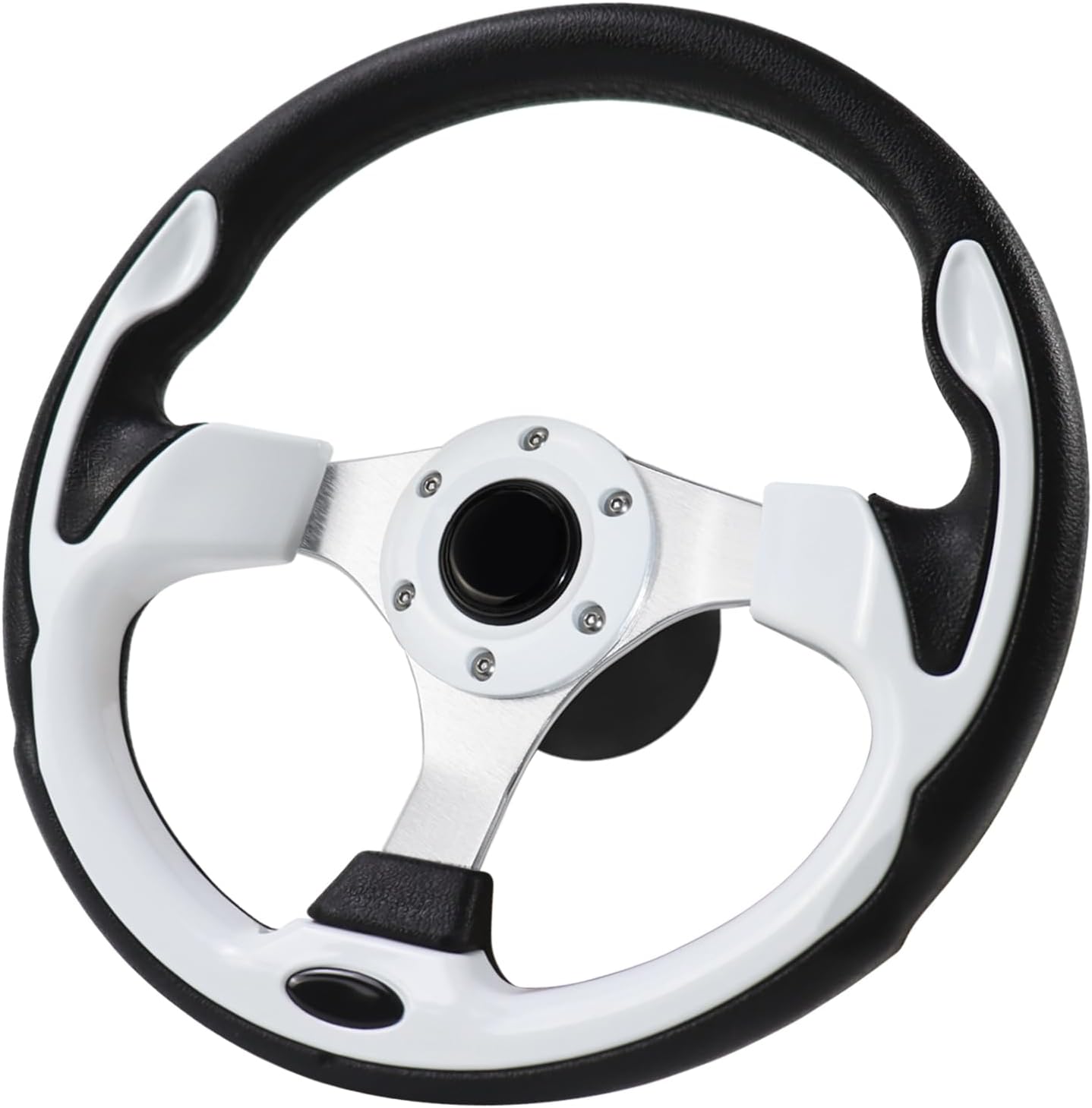 12.5inch Boat Steering Wheel with Anti-Slip Grip for Yachts