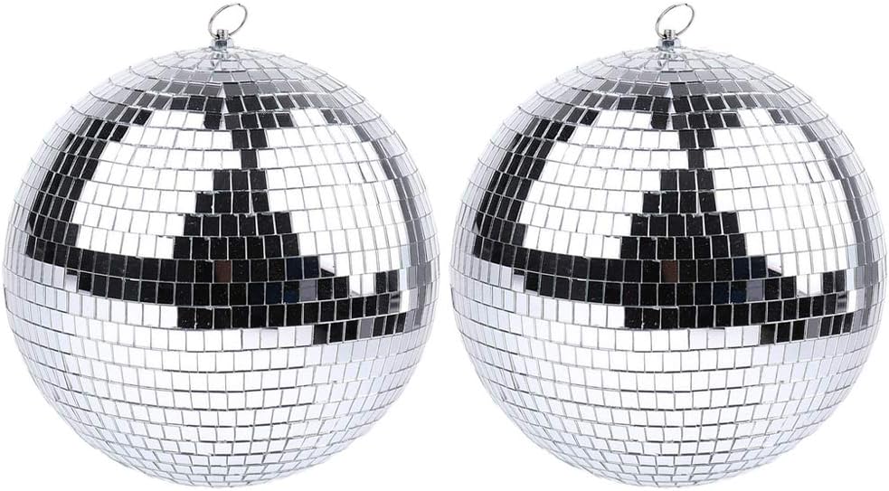12 Disco Mirror Ball Set for Stunning Party Lighting Effects