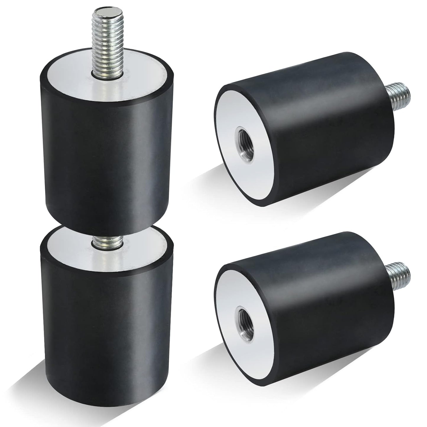 4 Pack Upgrade Tamper Rubber Shock Mount for Wacker Neuson