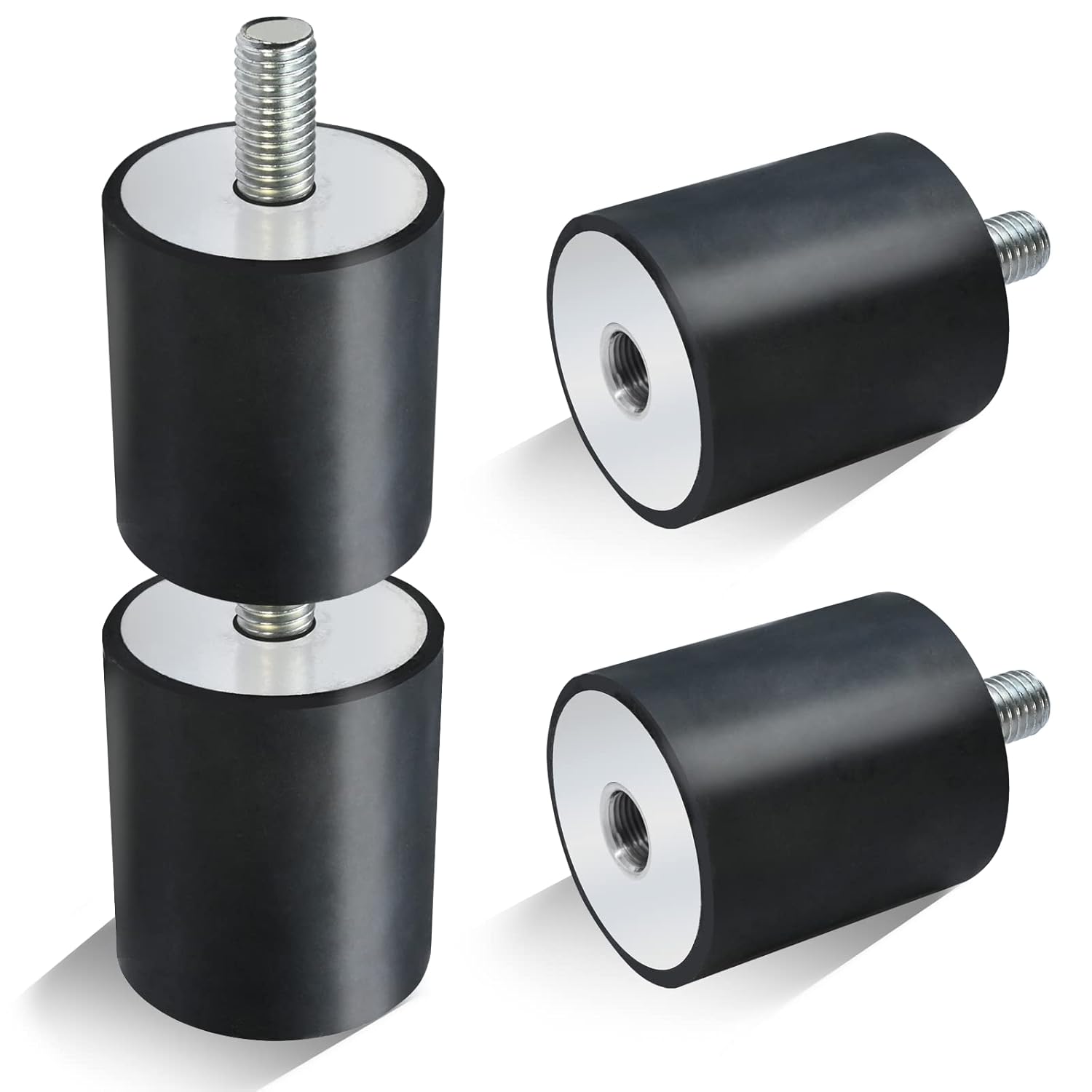 4 Pack Upgrade Tamper Rubber Shock Mount for Wacker Neuson