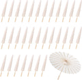 White Paper Umbrellas 23.6 in Set of 30 - Wedding & Decorative