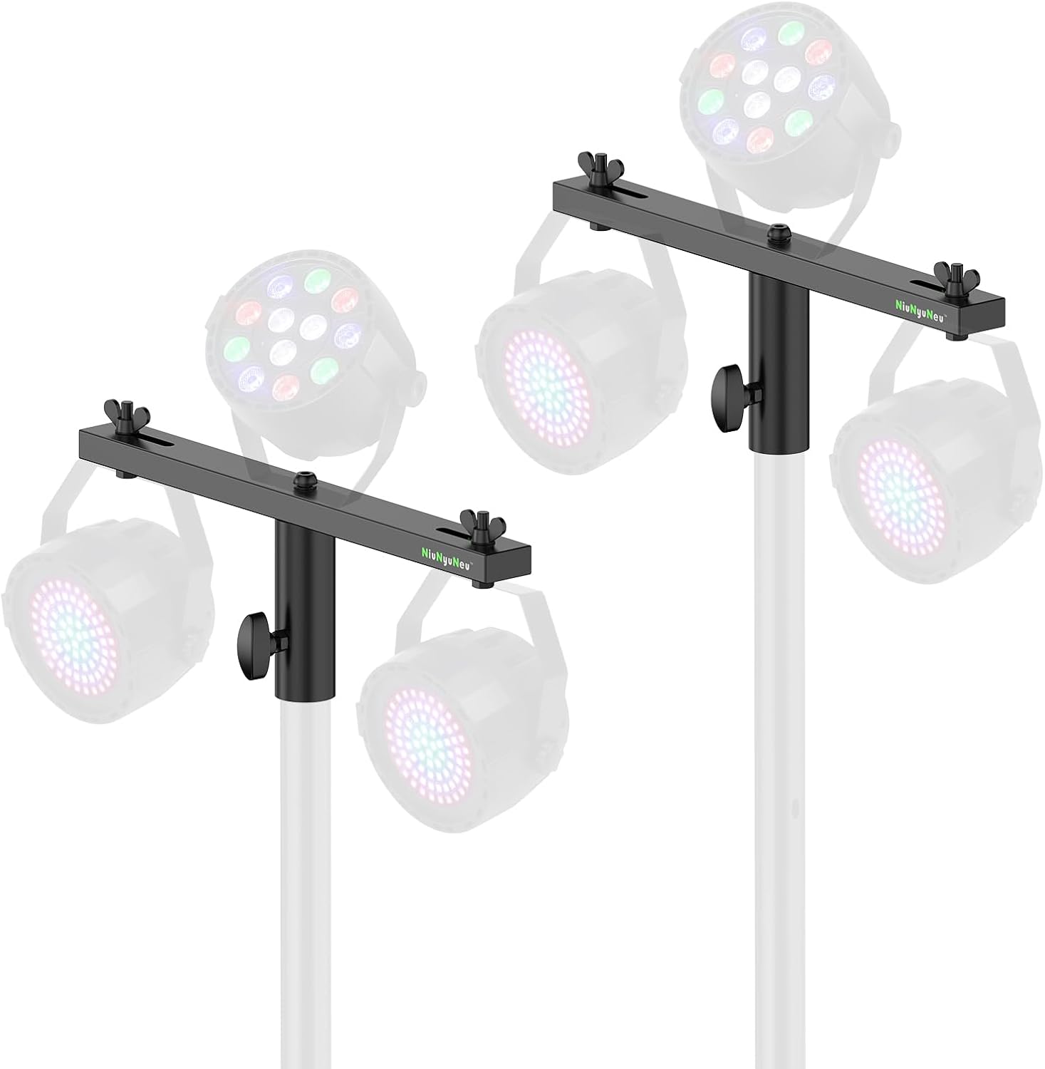 DJ Lighting Bar T-Bar Extension for Tripod Speaker Stand