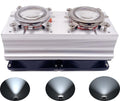 50W 100W 200W Aluminium Heatsink Cooling Fan with 44mm Lens - Reliable