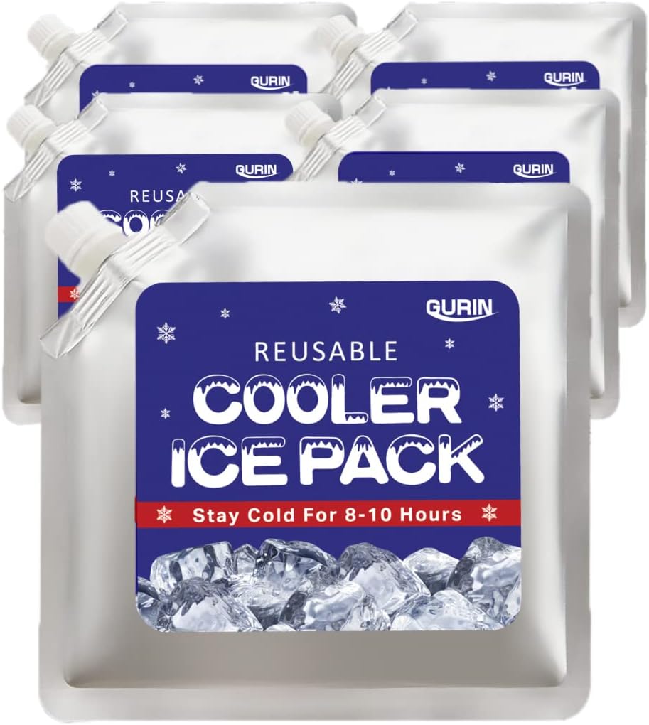 GURIN Long Lasting Ice Packs - Keep Cool for Hours!