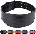 7mm Leather Weight Lifting Belt for Men and Women - 4 in Tapered